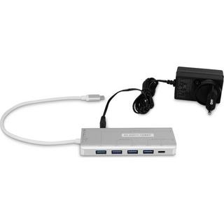 LMP  22366 hub di interfaccia USB 3.2 Gen 1 (3.1 Gen 1) Type-C 5000 Mbit/s Argento 