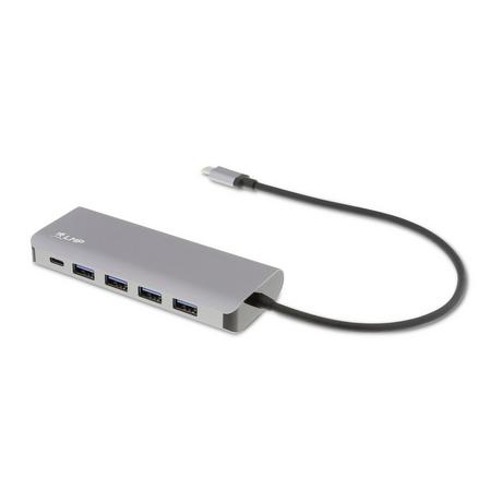 LMP  22366 hub di interfaccia USB 3.2 Gen 1 (3.1 Gen 1) Type-C 5000 Mbit/s Argento 