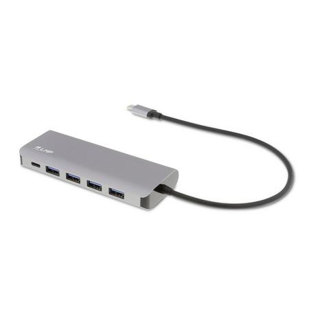 LMP  22366 hub & concentrateur USB 3.2 Gen 1 (3.1 Gen 1) Type-C 5000 Mbit/s Argent 