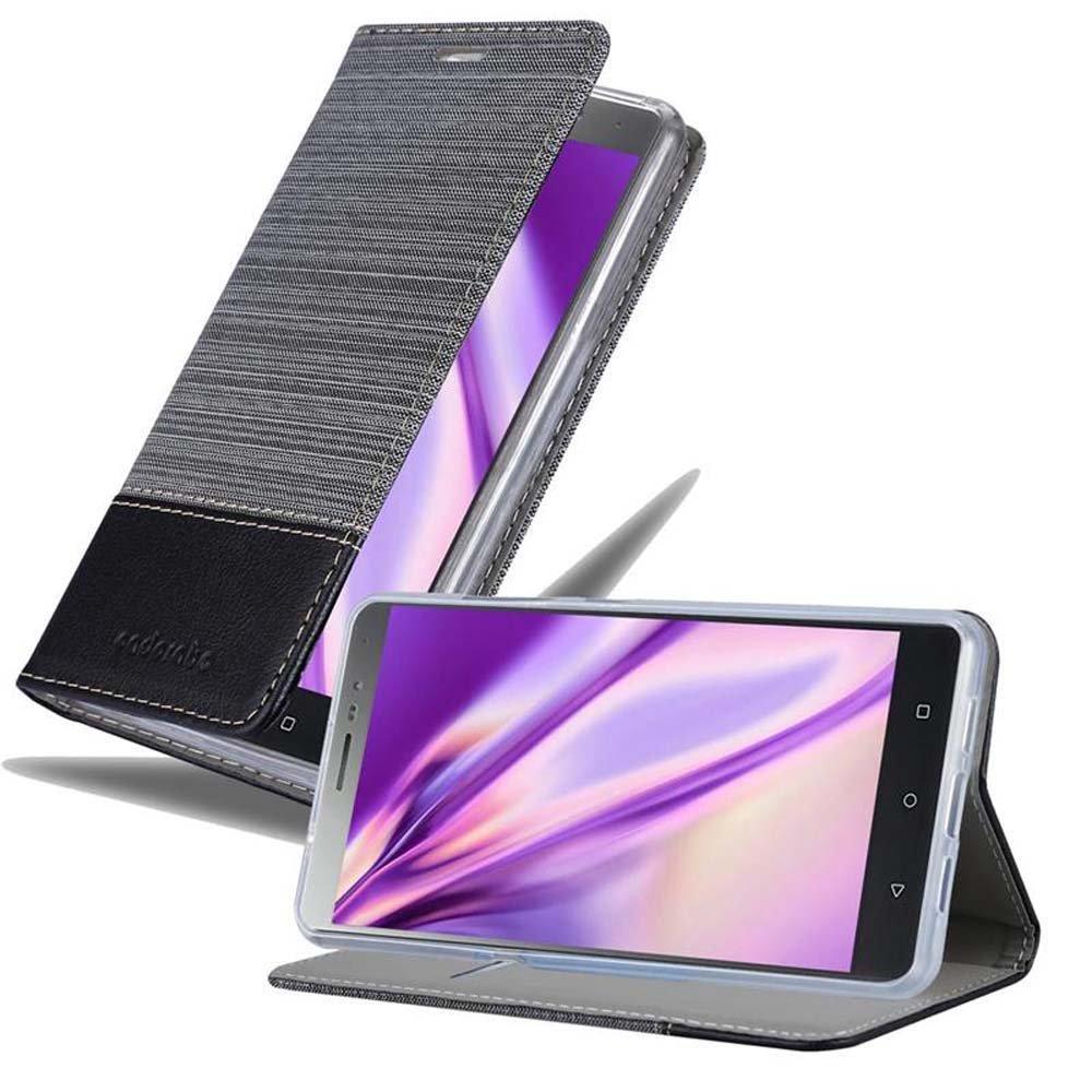 Cadorabo  Housse compatible avec Lenovo P2 - Coque de protection avec fermeture magnétique, fonction de support et compartiment pour carte 