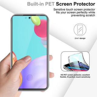 Cadorabo  Housse compatible avec Samsung Galaxy A52 (4G / 5G) / A52s - 360° Full Body Coque de protection - Protection frontale et dorsale, protection intégrale avec protection d'écran 