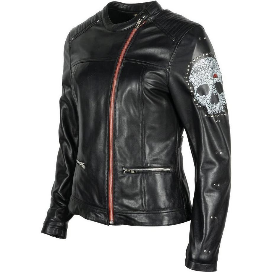Helstons Cher Softleder Bikerjacke  