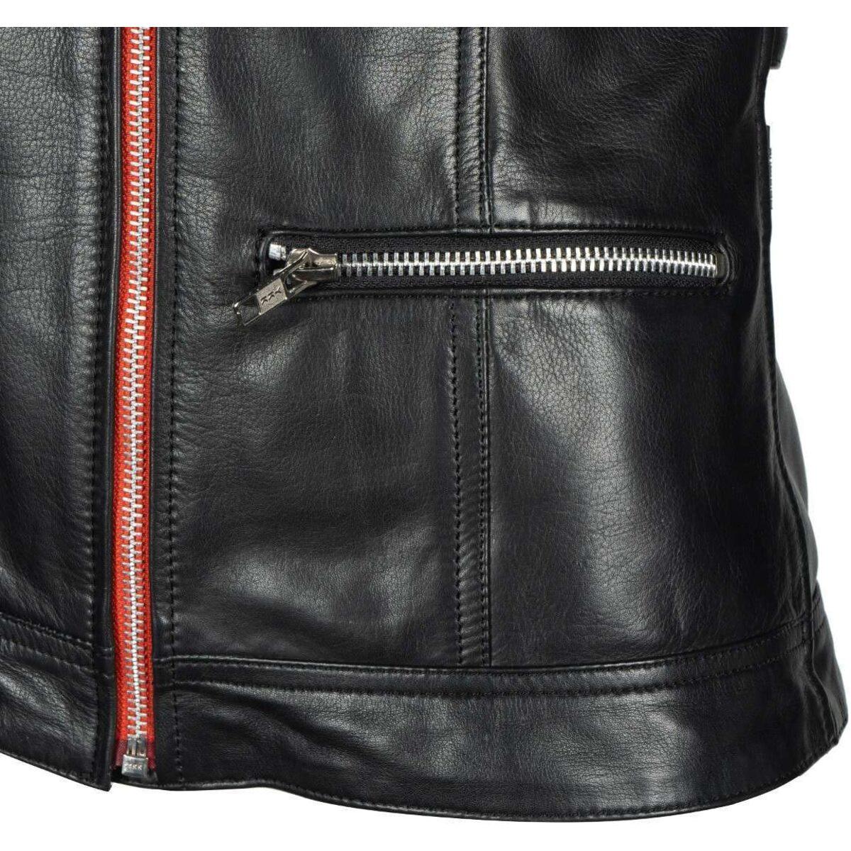 Helstons Cher Softleder Bikerjacke  