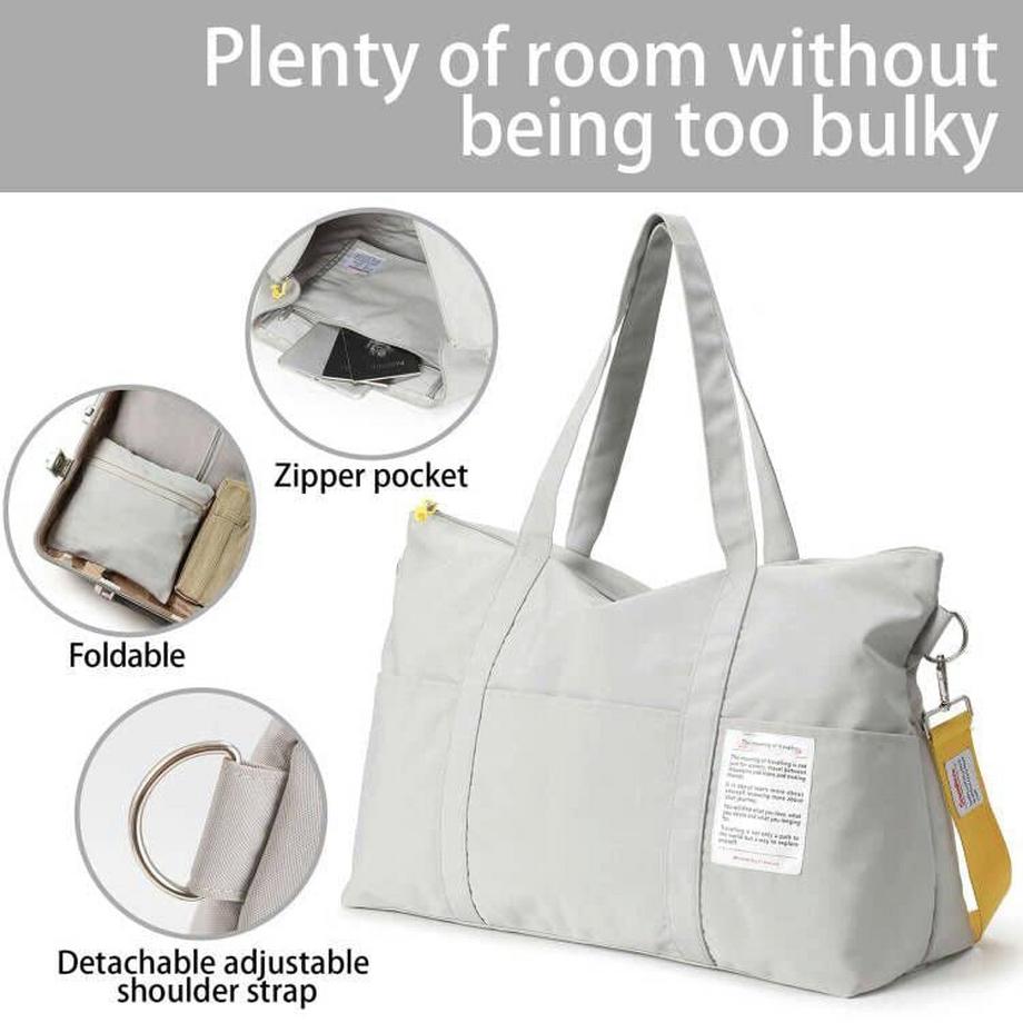 Only-bags.store Reise Duffel Bag Wasserdichte Sport Übernachtung Handgepäck Tasche  