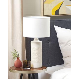 Beliani Lampe à poser en Céramique Scandinave ANSEBA  