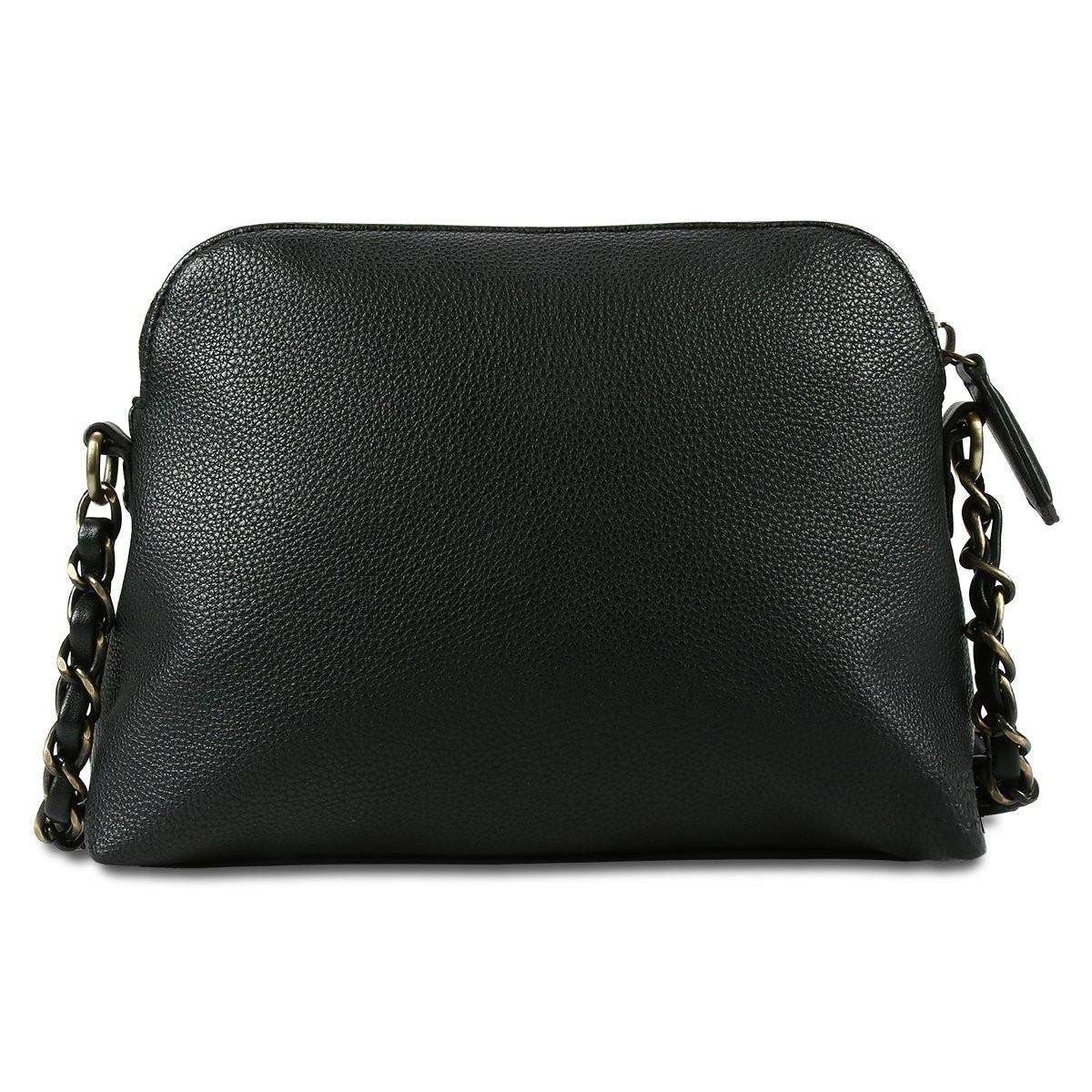 BUGATTI Passione Umhängetasche S Schwarz  