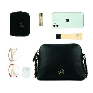 BUGATTI Passione Umhängetasche S Schwarz  