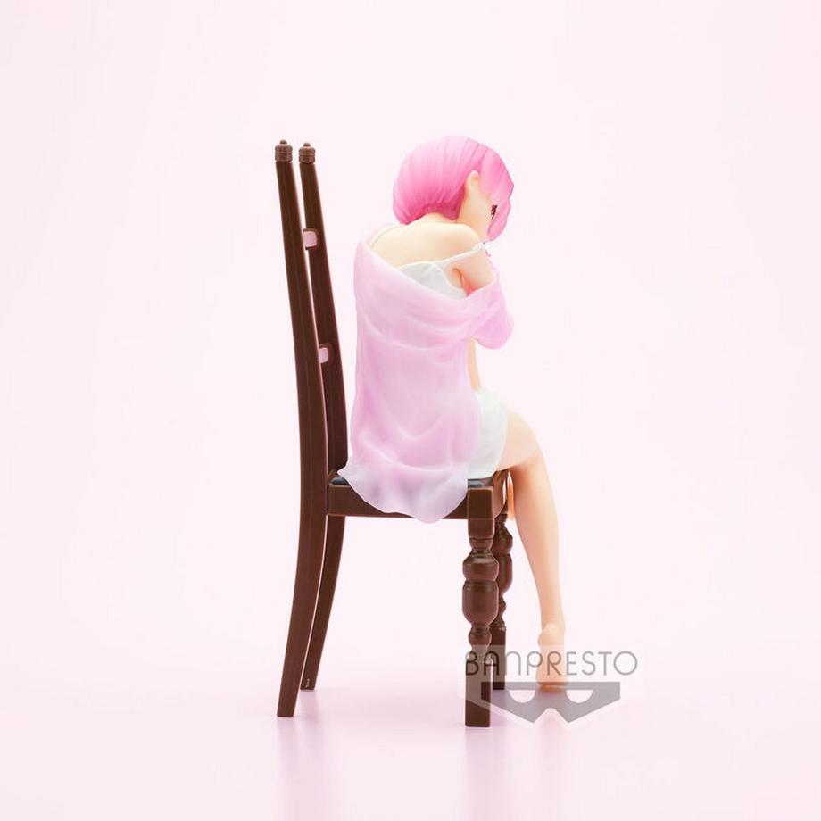 Banpresto  18650 - RE:ZERO -STARTING LIFE IN ANOTHER WORLD - RELAX TIME - RAM - BANPRESTO STATUA 18CM 