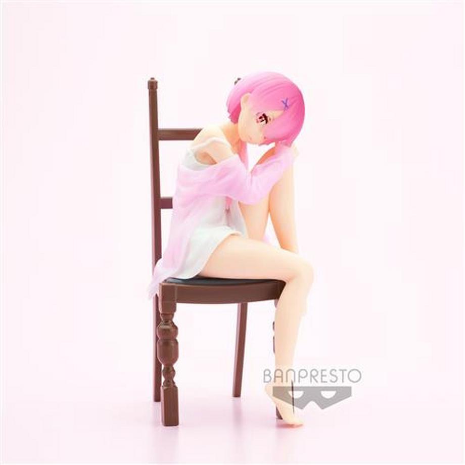 Banpresto  18650 - RE:ZERO -STARTING LIFE IN ANOTHER WORLD - RELAX TIME - RAM - BANPRESTO STATUA 18CM 