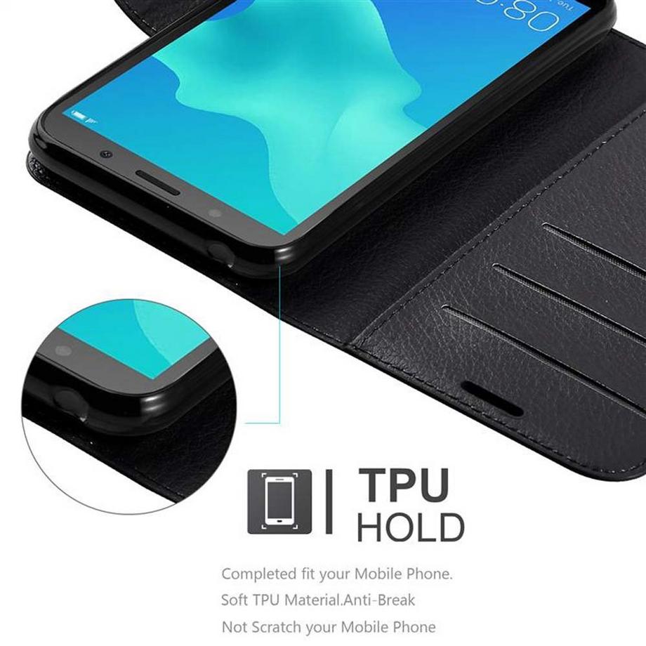 Cadorabo  Hülle für Huawei Y5 PRIME 2018 / Y5 2018 Standfunktion, Kartenfach 