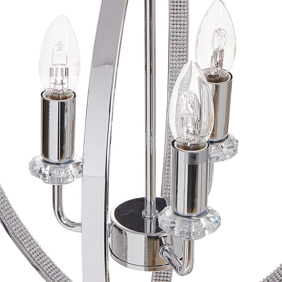 Beliani Lustre en Métal  TENOIRO  