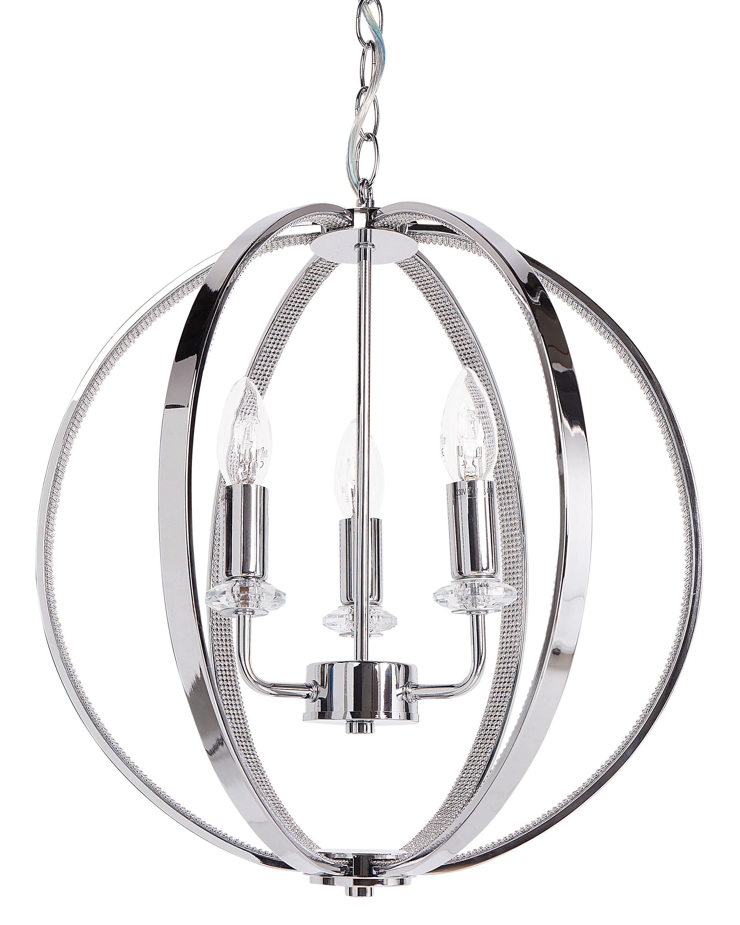 Beliani Lampe suspension en Métal Moderne TENOIRO  