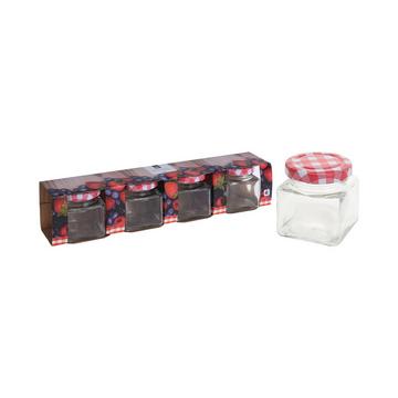 Vorratsgläser 4er Set 75ml