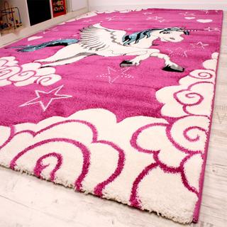 Paco Home Tapis pour enfants Einhorn  