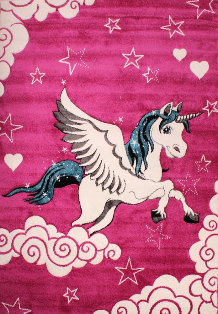 Paco Home Tapis pour enfants Einhorn  