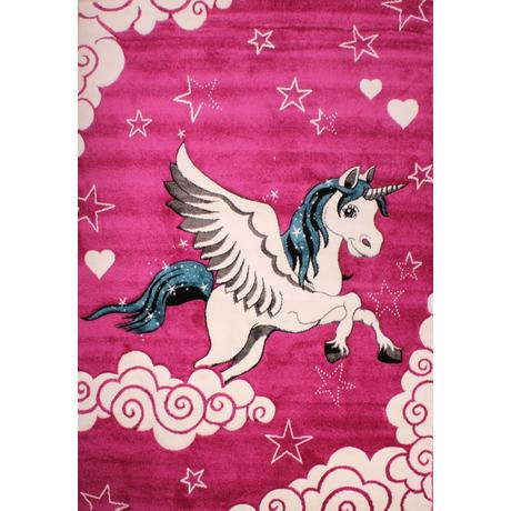 Paco Home Tapis pour enfants Einhorn  