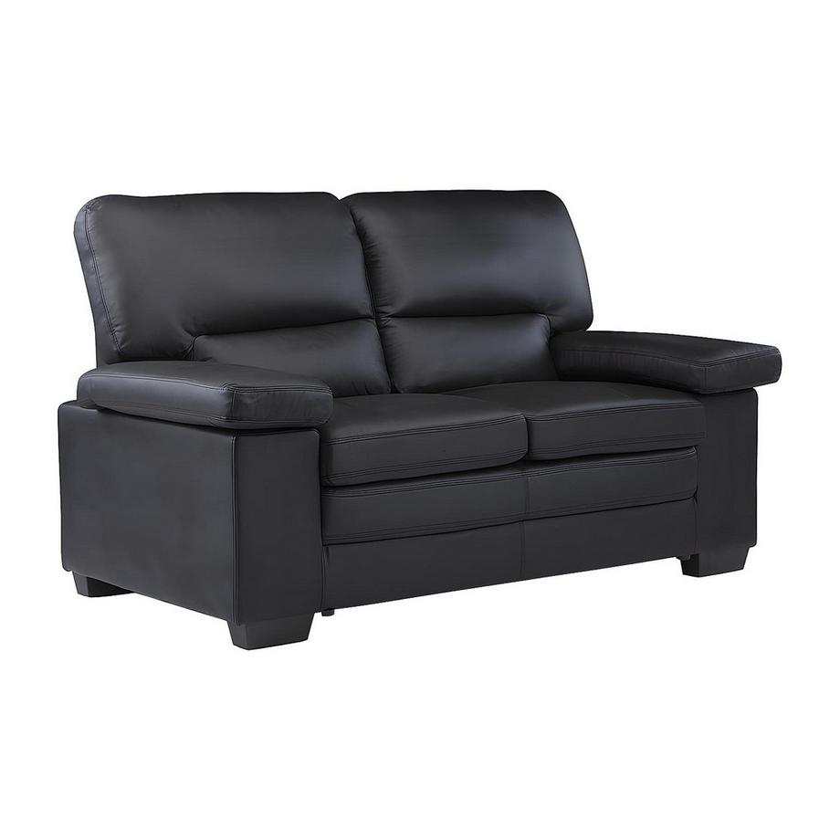Vente-unique Couchgarnitur Leder 3+2+1 Büffelleder MIMAS  