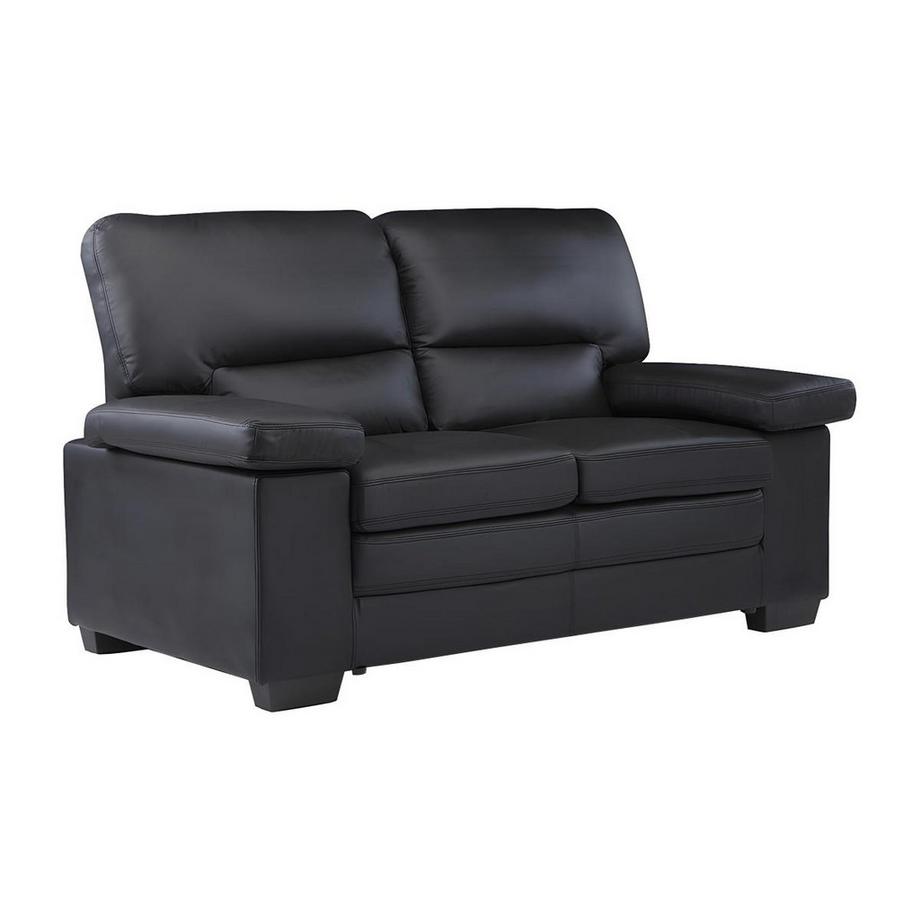 Vente-unique Couchgarnitur Leder 3+2+1 Büffelleder MIMAS  