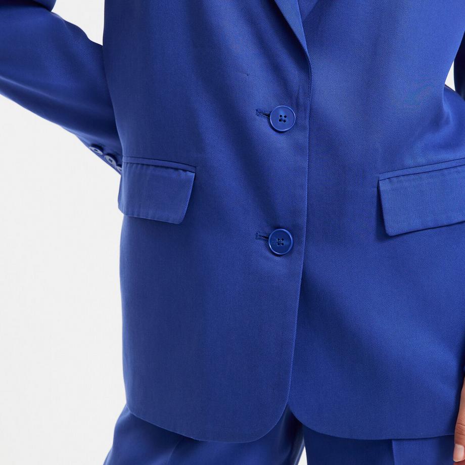 La Redoute Collections Blazer long coupe droite TENCEL™  