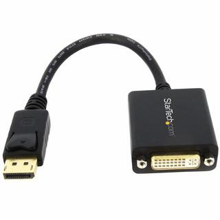 STARTECH.COM  StarTech.com DisplayPort auf DVI Adapter - DP (St) zu DVI (Bu) Video-Konverter 