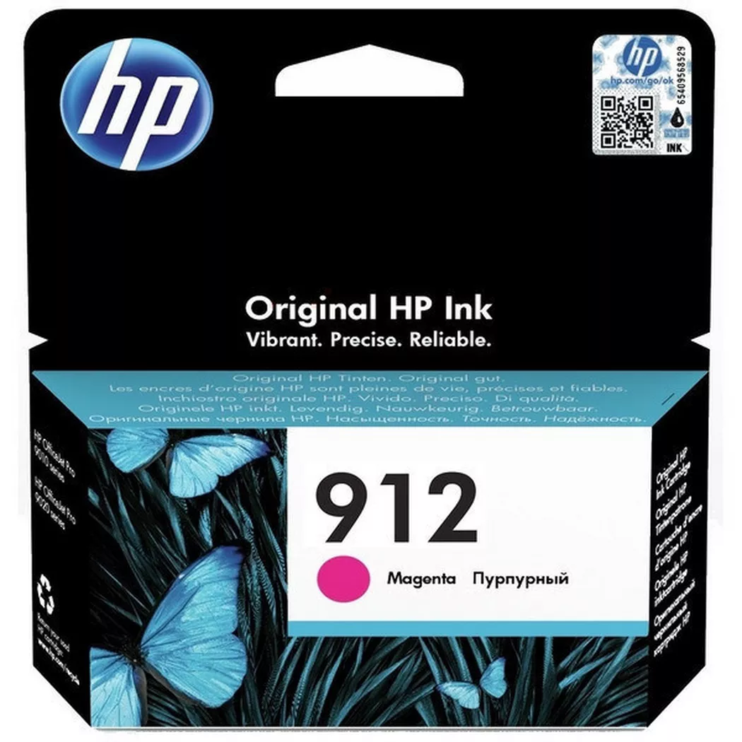 Hewlett-Packard – HP Tintenpatrone 912 magenta 3YL78AE OfficeJet 8010/8020 315 S., One Size