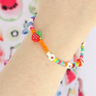 Avizar  Bracciale Telefono con Frutti Multicolor 