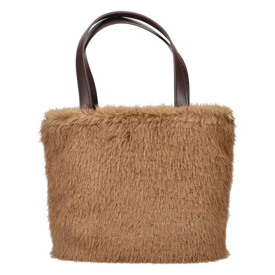 Högl Faux Fur Shopper mit abnehmbarem Riemen  