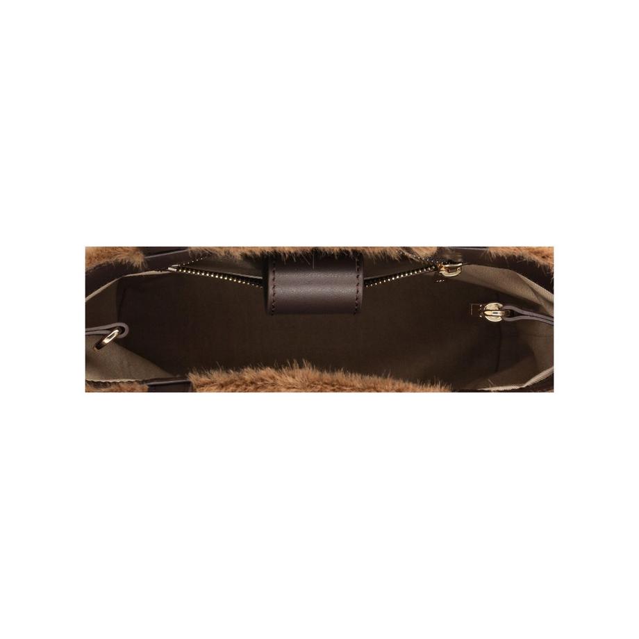 Högl Faux Fur Shopper mit abnehmbarem Riemen  
