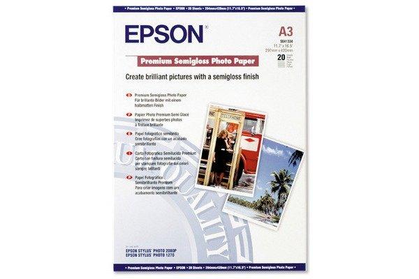 EPSON EPSON Premium Semigl. Photo Paper A3 S041334 InkJet 251g 20 Blatt  
