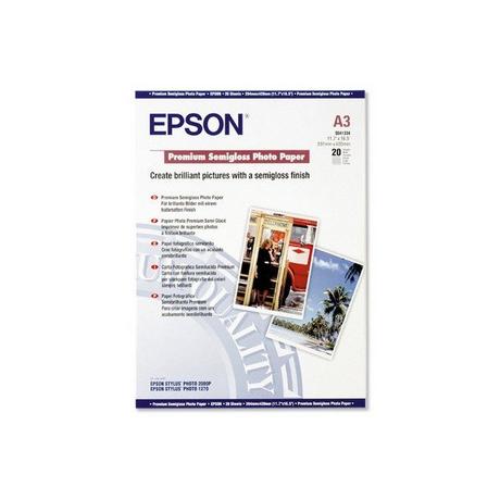EPSON EPSON Premium Semigl. Photo Paper A3 S041334 InkJet 251g 20 Blatt  