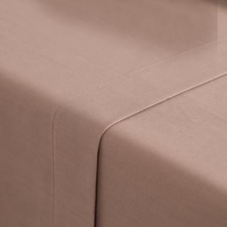 La Redoute Intérieurs Drap plat uni en polycoton  