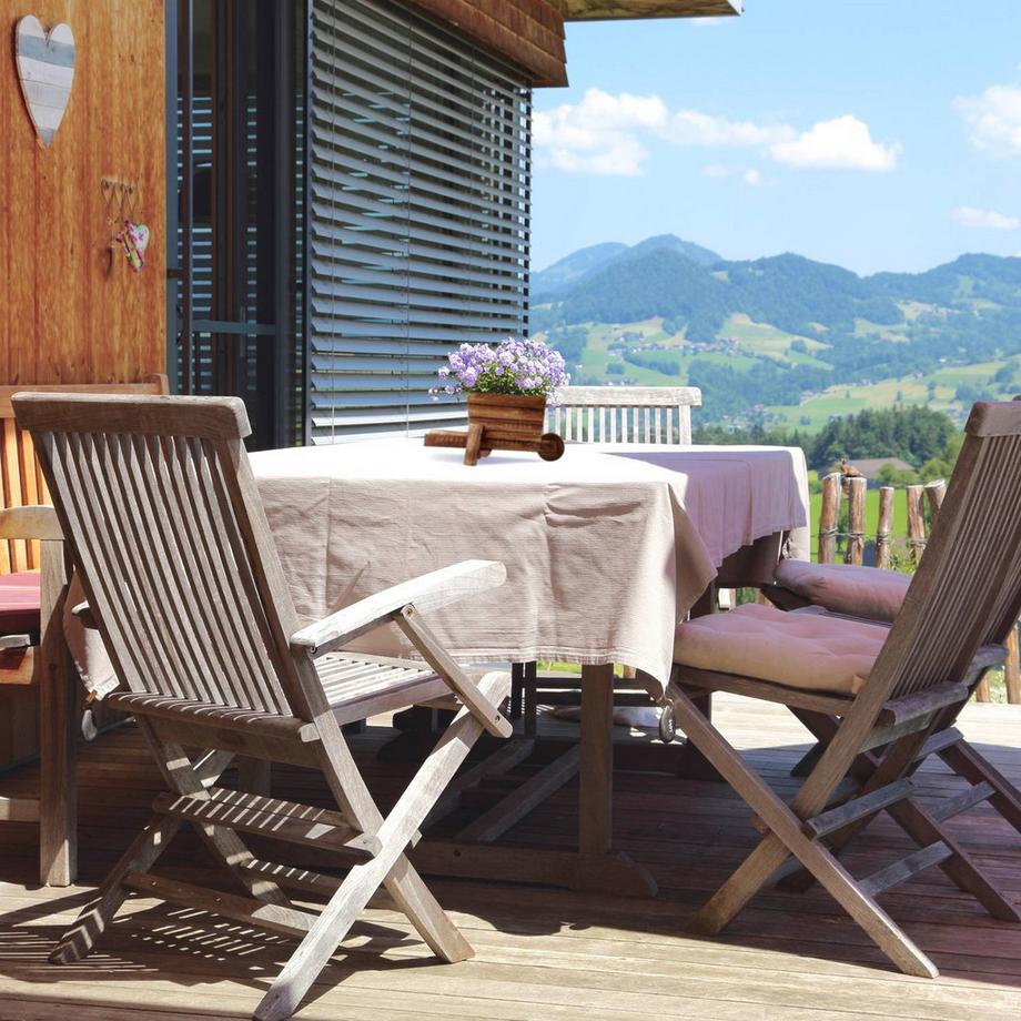 B2X Brouette en bois pour plantes - lot de 2  