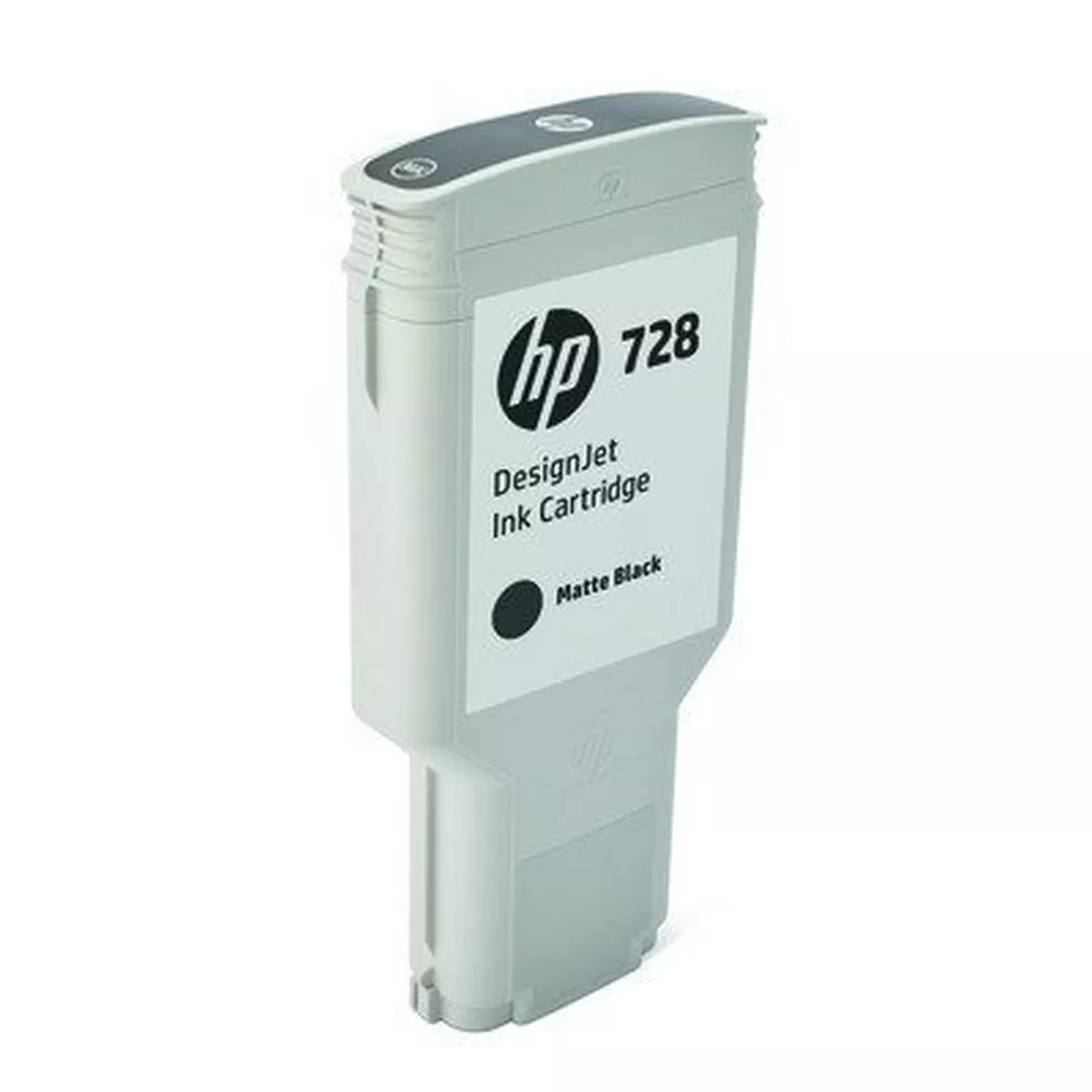 Hewlett-Packard – HP Tintenpatrone 728 matte black F9J68A DesignJet T730/T830 300ml, One Size