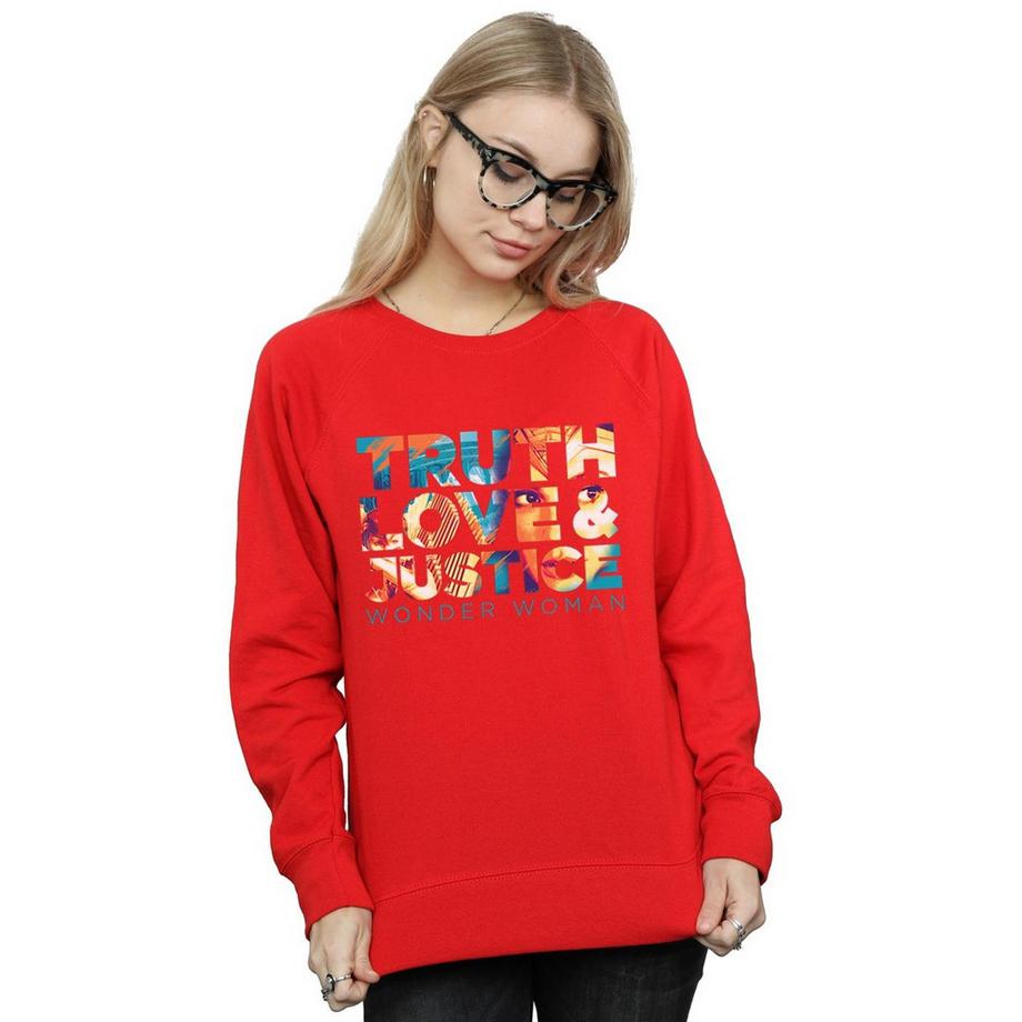 DC COMICS Truth Love Justice Sweatshirt  