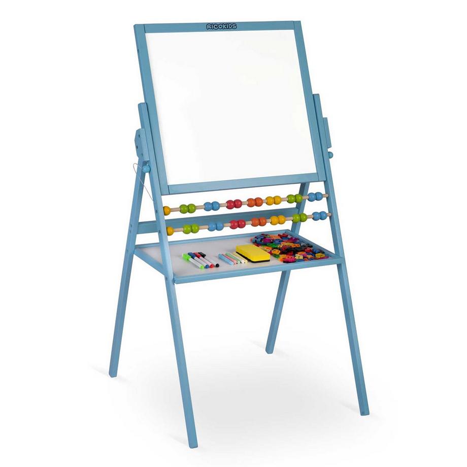 B2X  Lavagna magnetica girevole Ricokids - blu 