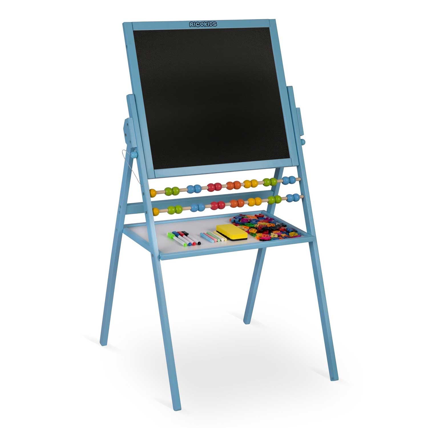 B2X  Drehbare magnetische Tafel Ricokids – Blau 