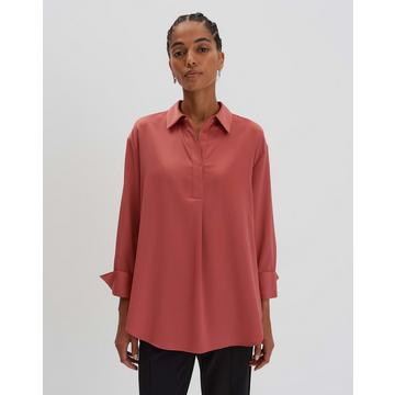 Blouse en satin Zanza Droit