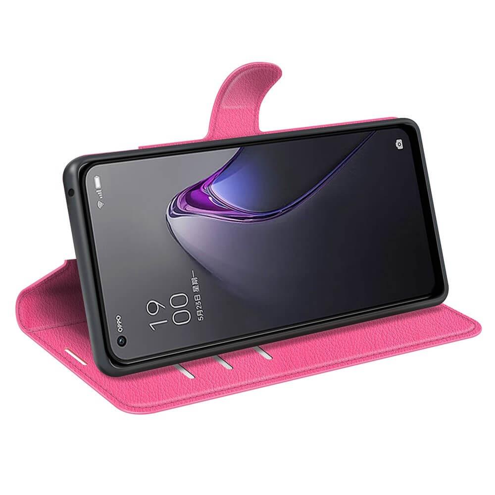 Cover-Discount  OPPO Reno8 - Leder Etui Hülle 