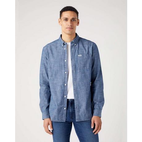 Wrangler  Hemden LS 1 Pocket Button Down Shirt 