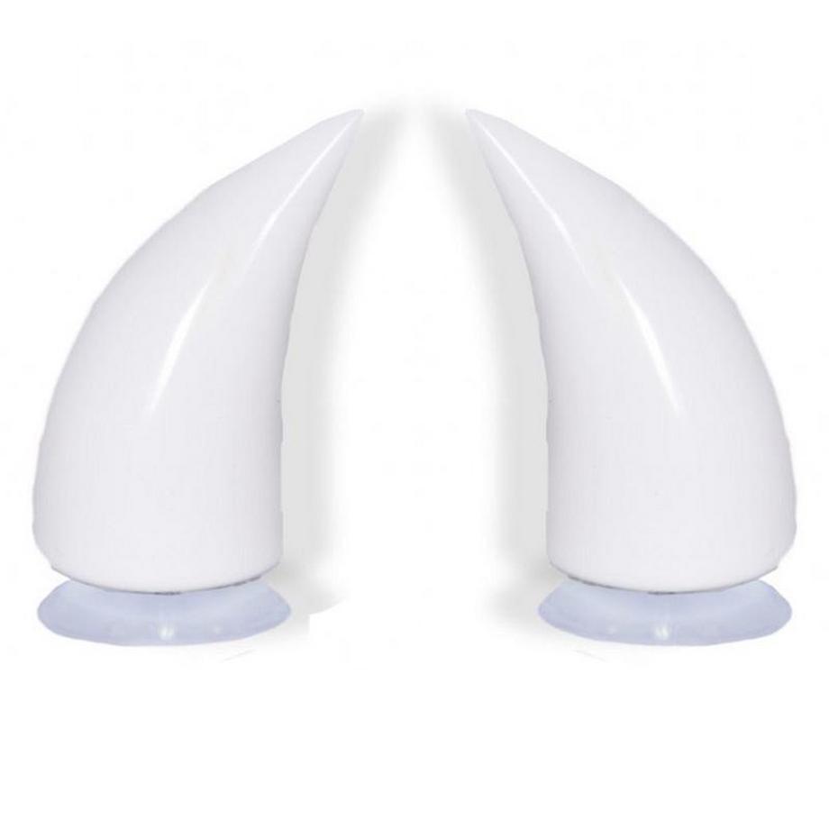 Northio  Dekor für Motorradhelm -e Teufelshörner 