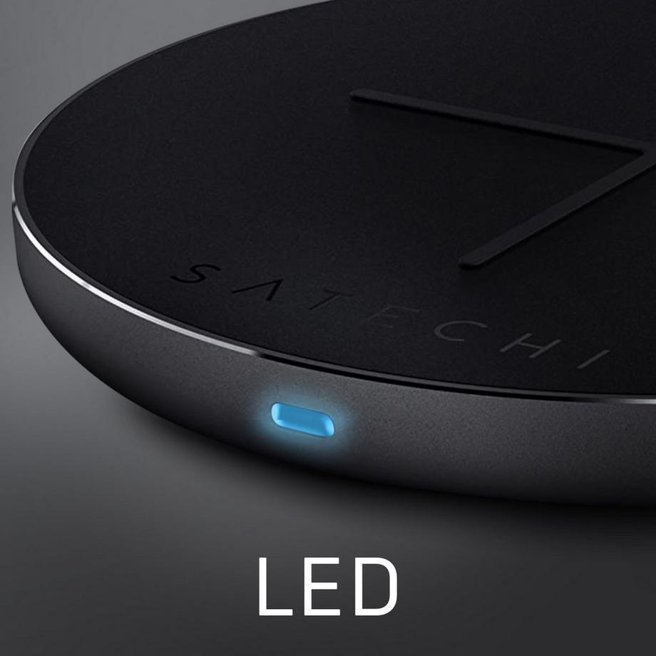 SATECHI  QI-Ladegerät 10W Satechi Schwarz 