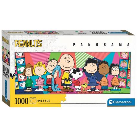 Clementoni  Puzzle Panorama Peanuts Snoopy (1000Teile) 