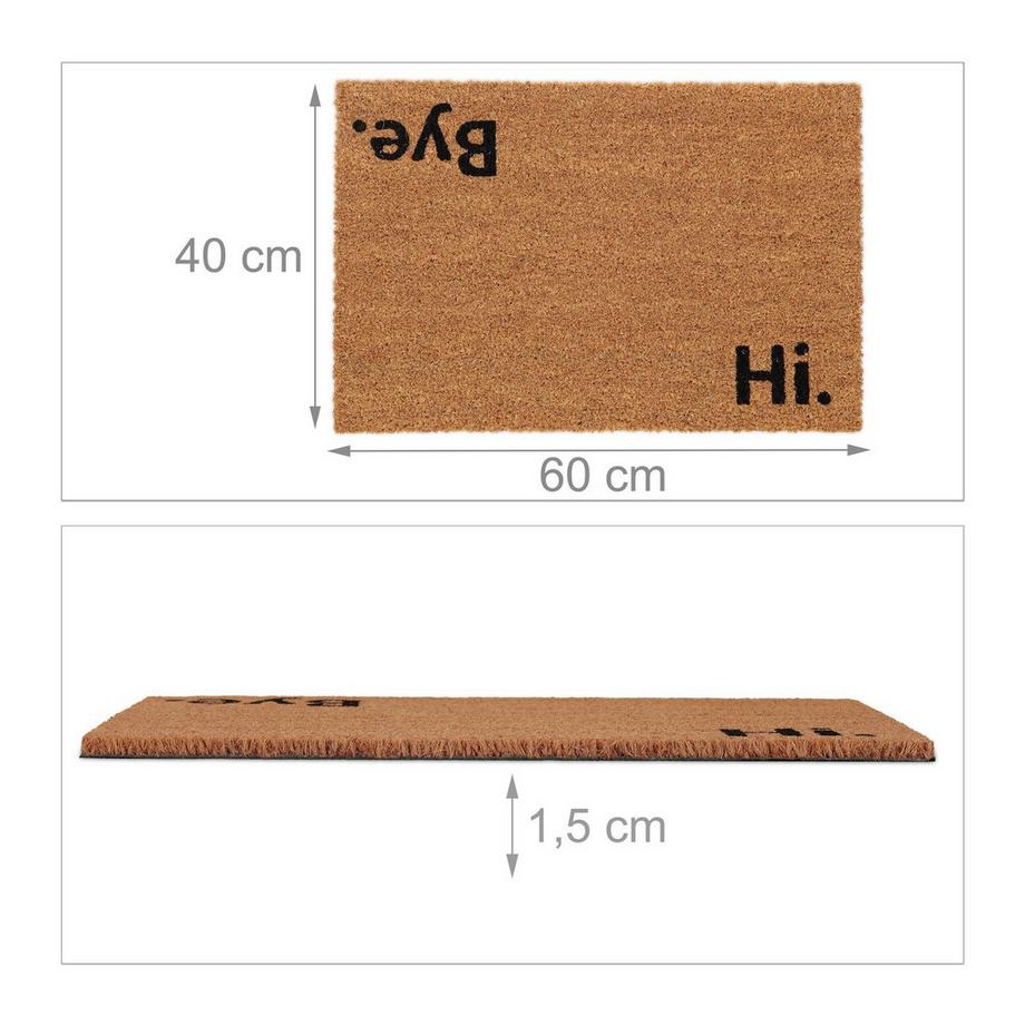 B2X Zerbino in cocco Hello. Bye.  