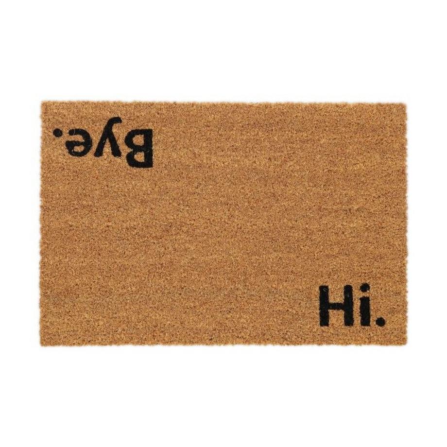 Zerbino in cocco Hello. Bye.