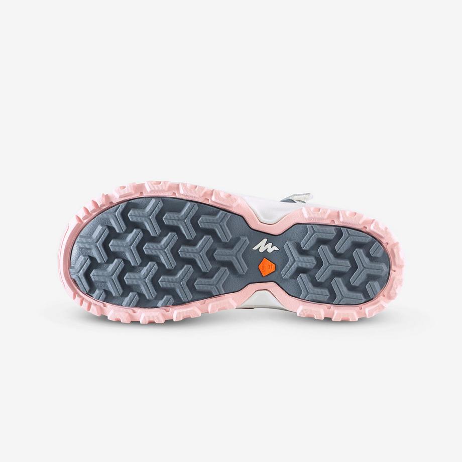 QUECHUA MH150 Wander-Sandalen für Kinder Rot  
