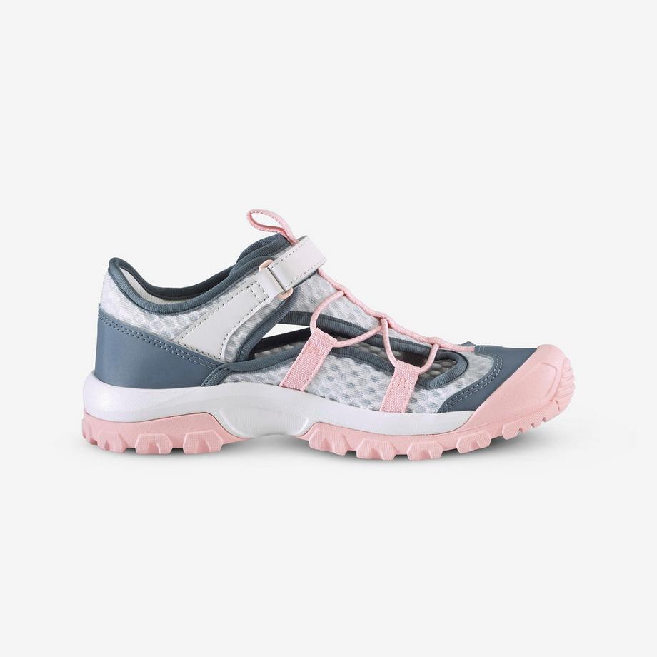 QUECHUA MH150 Wander-Sandalen für Kinder Rot  