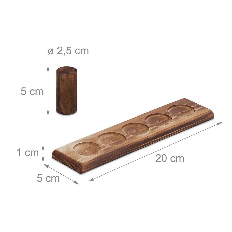 B2X  Gioco alcolico con gancio e anello 