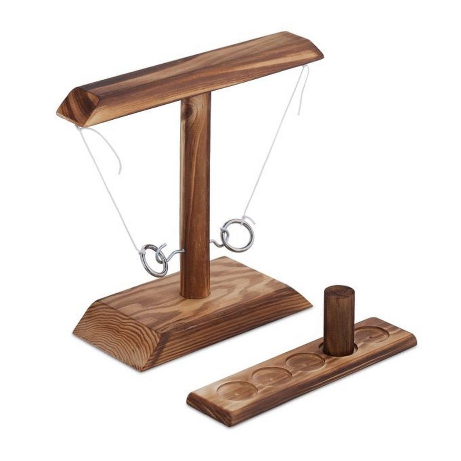 Gioco alcolico con gancio e anello