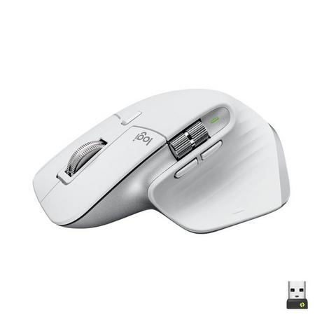 Logitech  MX Master 3S souris Droitier RF sans fil + Bluetooth Laser 8000 DPI 
