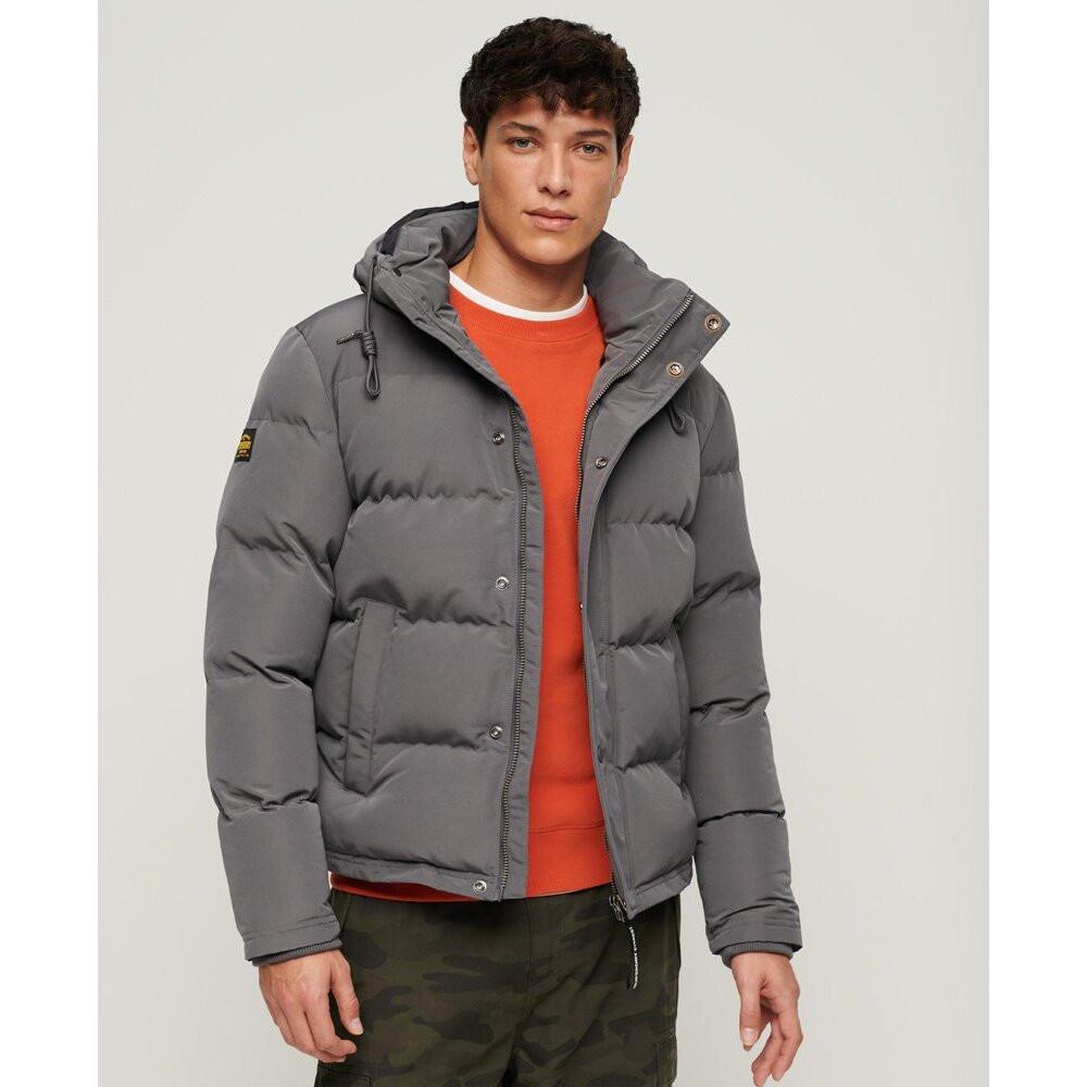 Superdry  daunenjacke it kapuze everest 